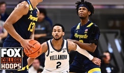 No. 9 Marquette vs. Villanova Highlights | CBB on FOX